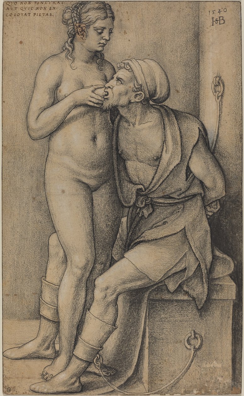 Cimon und Pero von Sebald Beham