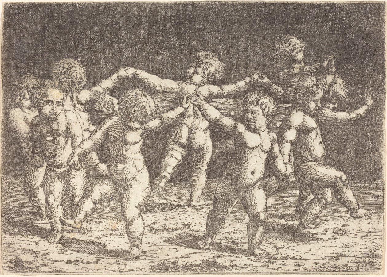 Tanz der Liebesgötter von Sebald Beham