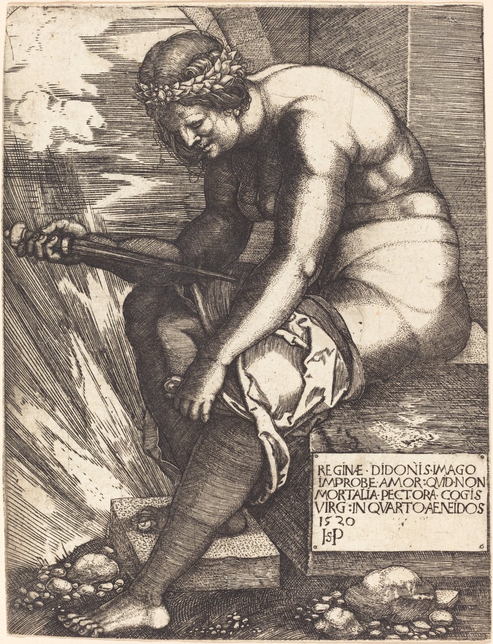 Dido von Sebald Beham