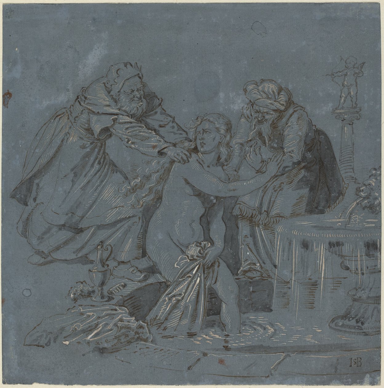 Susanna und die Ältesten von Sebald Beham