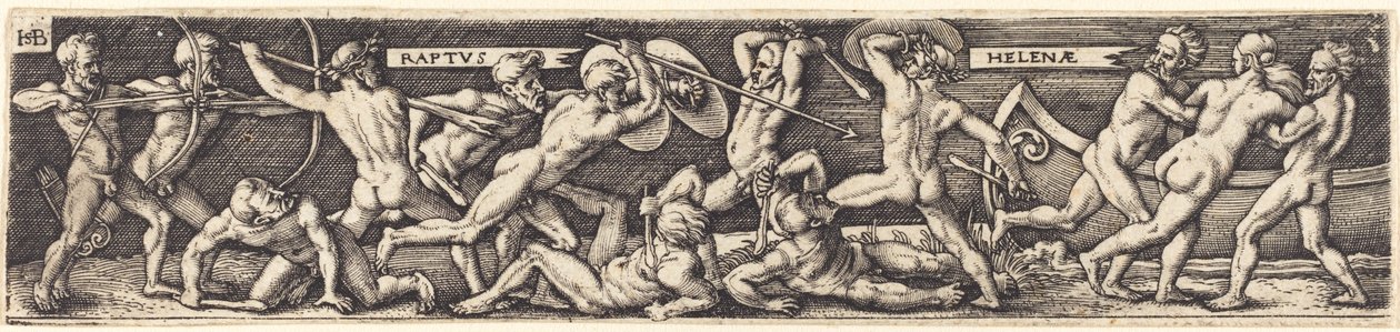 Die Entführung der Helena von Sebald Beham