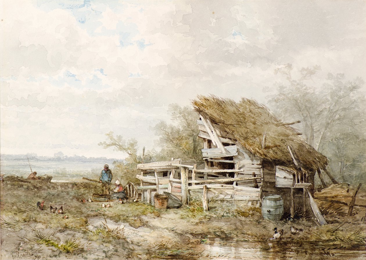 Landschaft von Sebastiaan Mattheus Sigismund de Ranitz
