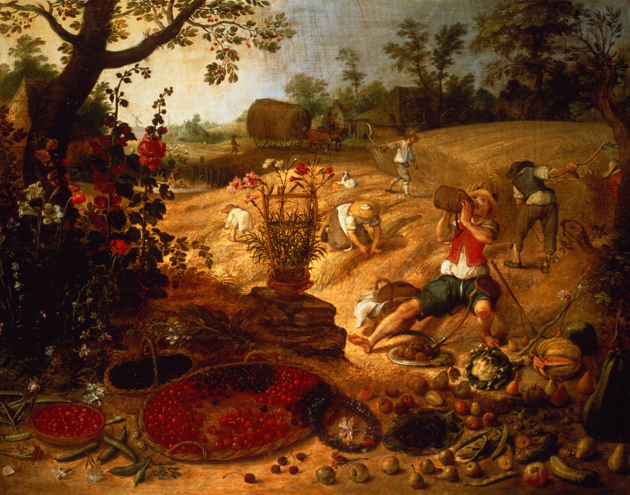 Eine Allegorie des Sommers von Sebastian Vrancx
