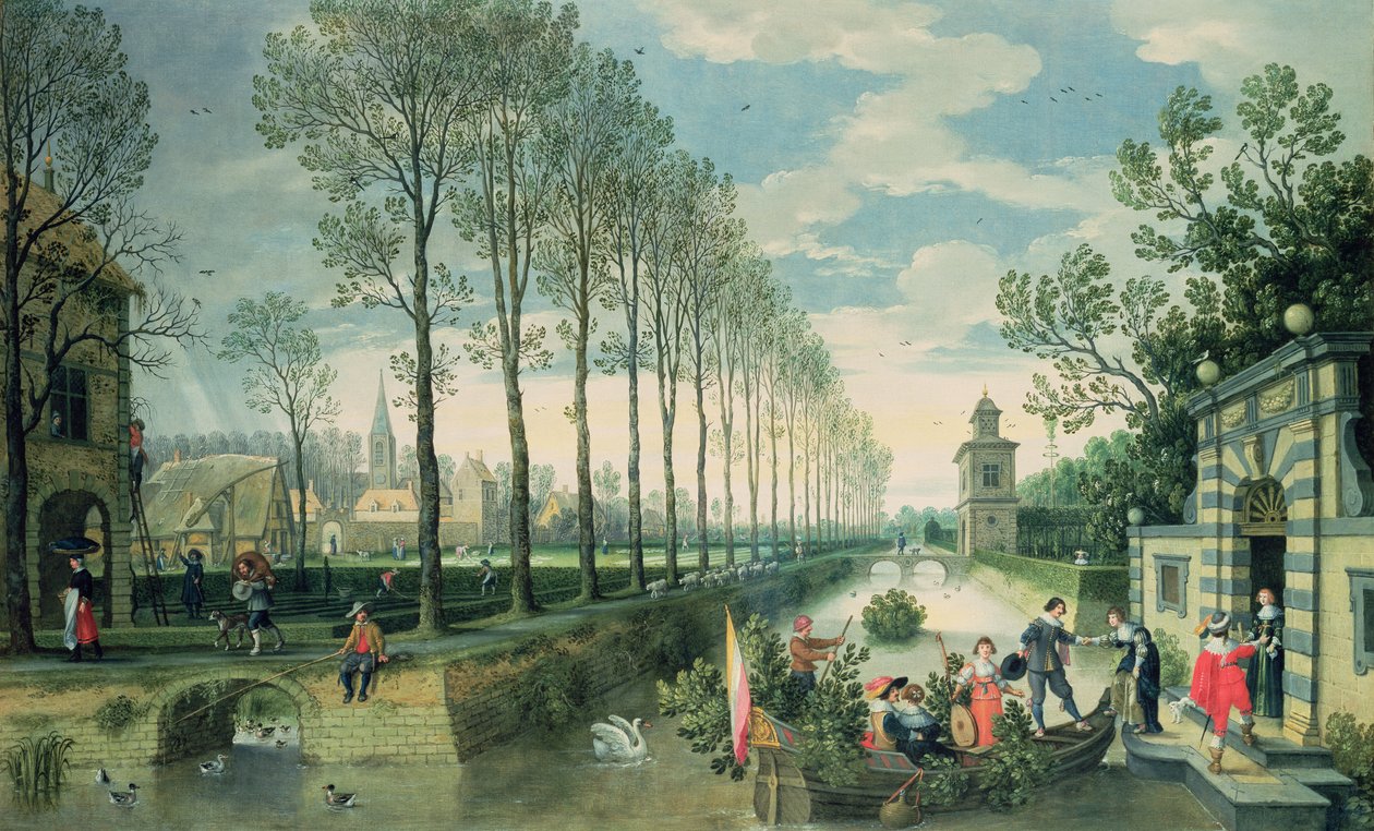 Die vier Jahreszeiten: Frühling von Sebastian Vrancx