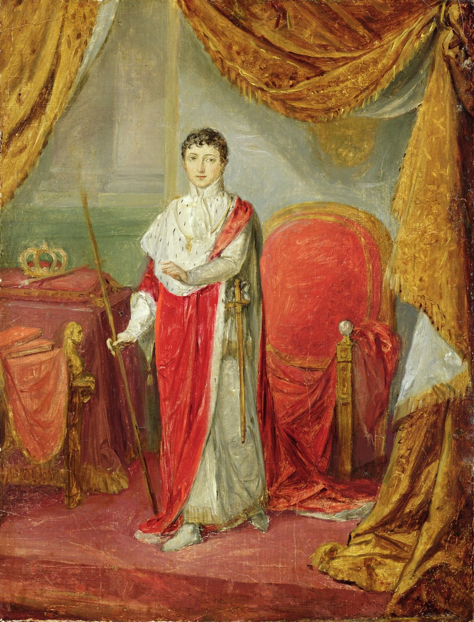 Porträt von König Jerome in königlicher Regalia von Sebastian Weygandt
