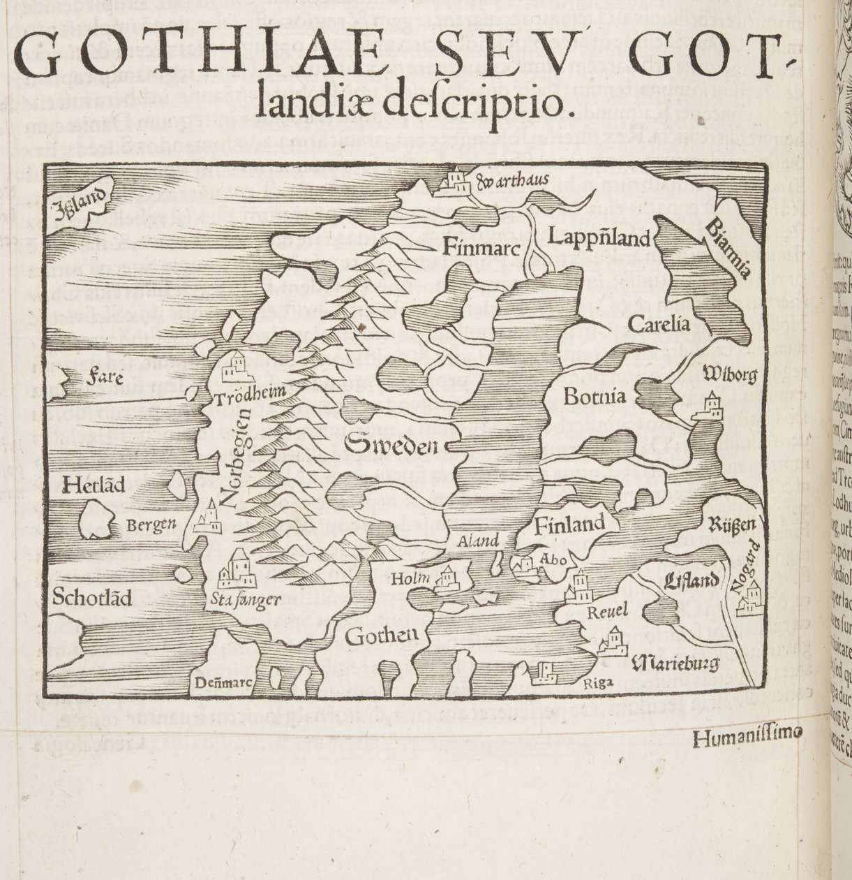 Cosmographia, Fol 830, 1544 von Sebastian Munster