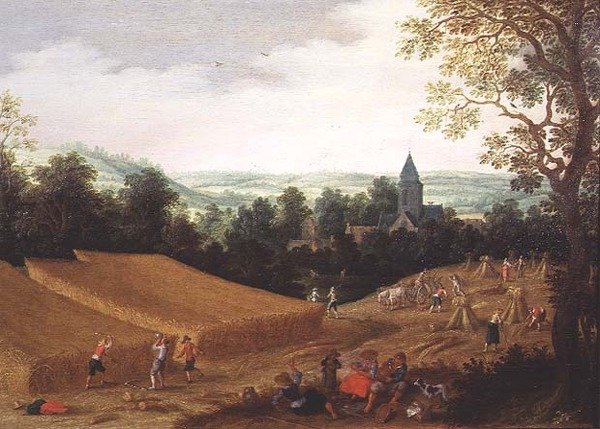 Erntearbeiter von Sebastian Vrancx