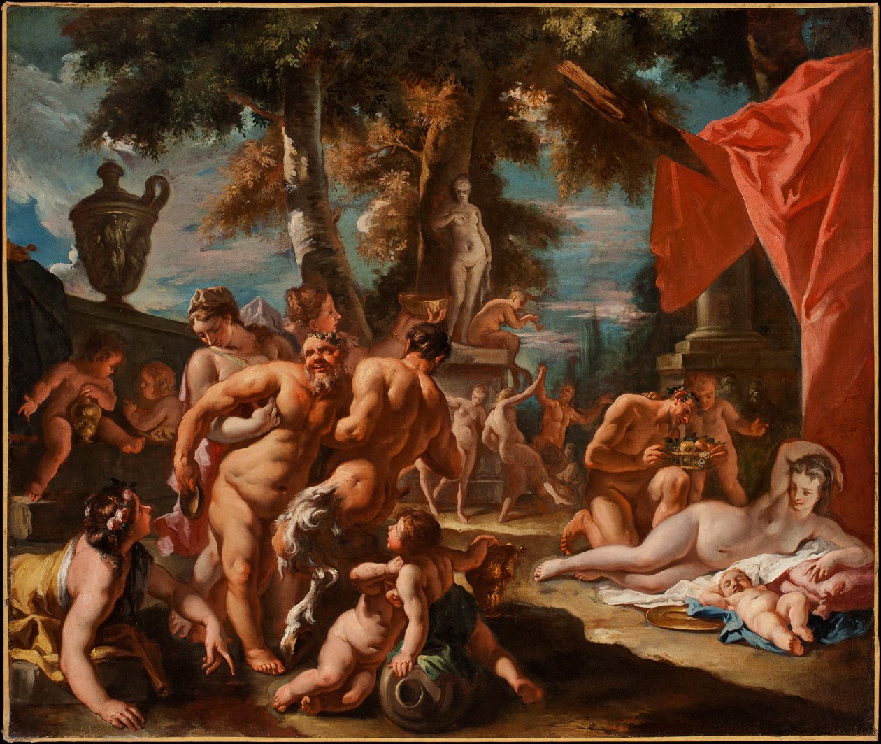 Fest des Silenus von Sebastiano Ricci