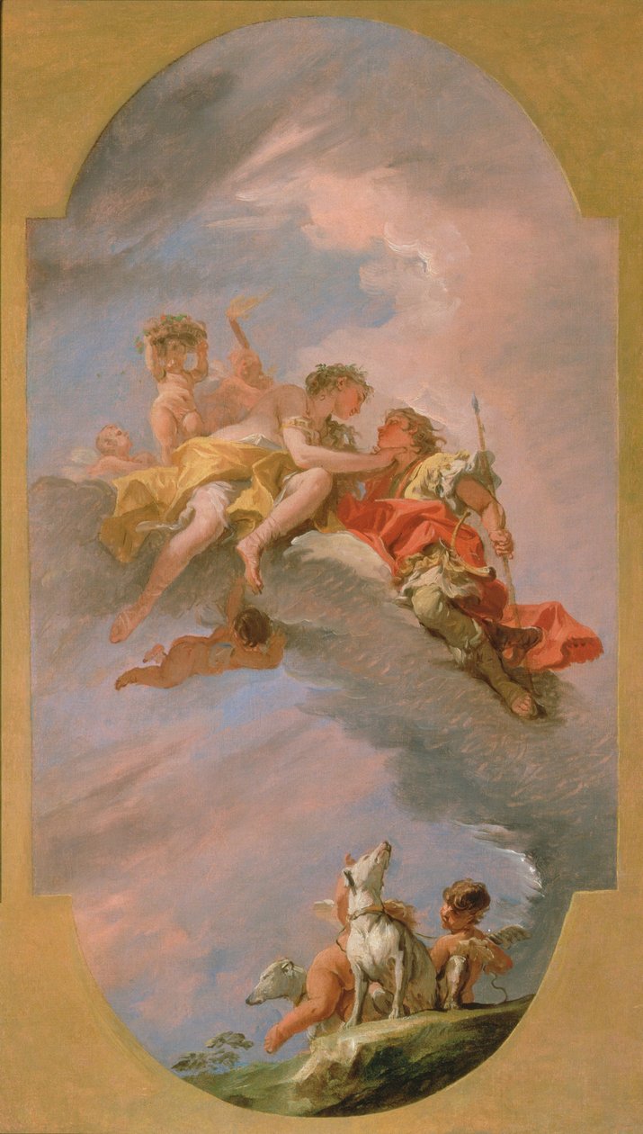 Venus und Adonis von Sebastiano Ricci