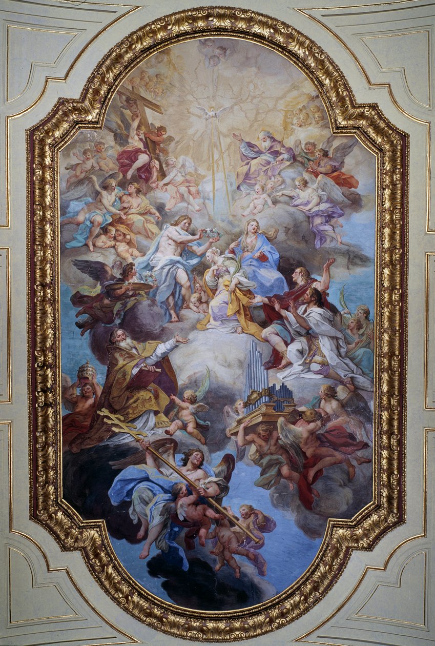 Die Apotheose der heiligen Cäcilia von Sebastiano Conca