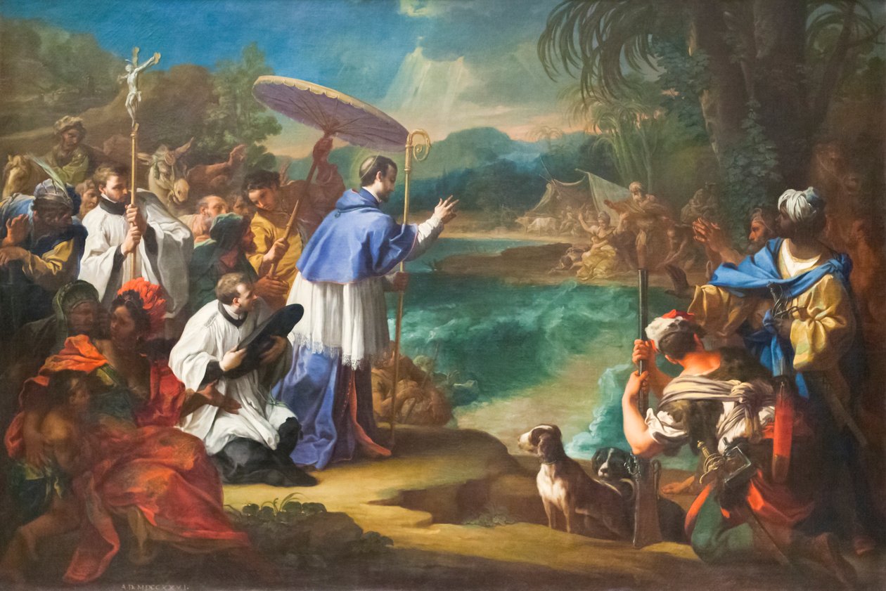 Das Wunder des Heiligen Toribio von Sebastiano Conca