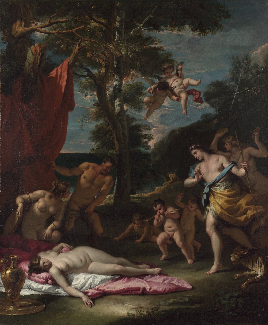 Bacchus und Ariadne, um 1700 von Sebastiano Ricci