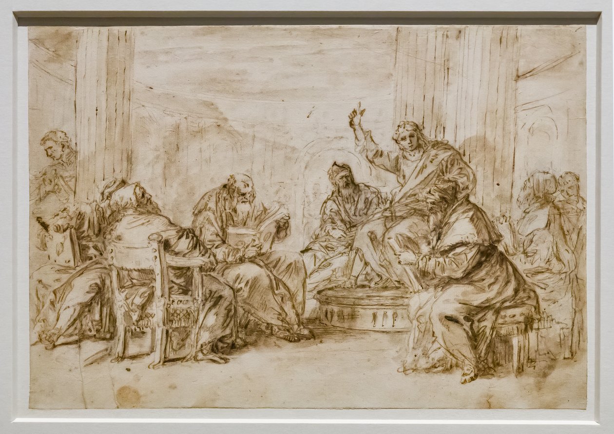 Christus unter den Ärzten von Sebastiano Ricci
