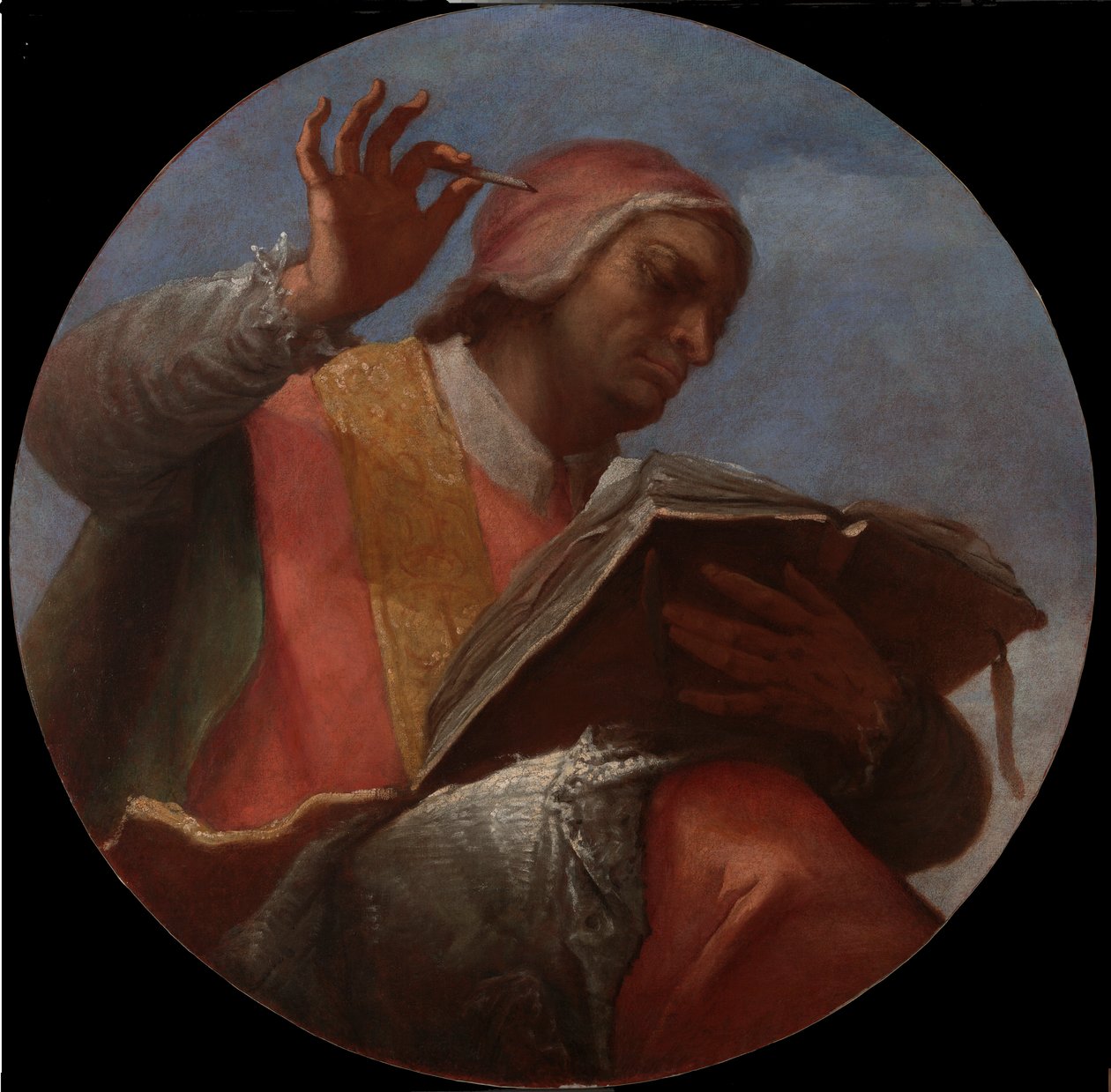Heiliger Gregor der Große von Sebastiano Ricci