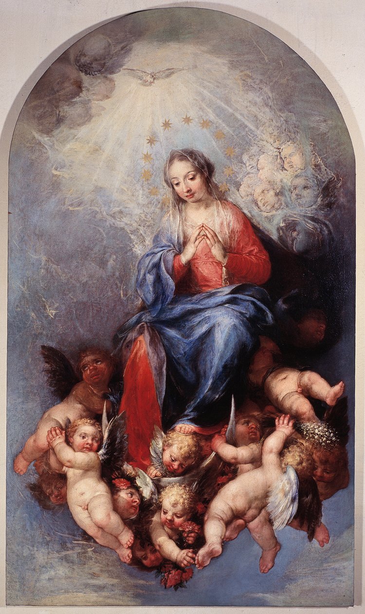 Die Unbefleckte Jungfrau Maria von Sebastiano Ricci