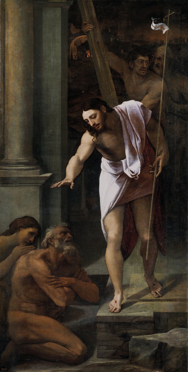 Christus in der Vorhölle von Sebastiano del Piombo