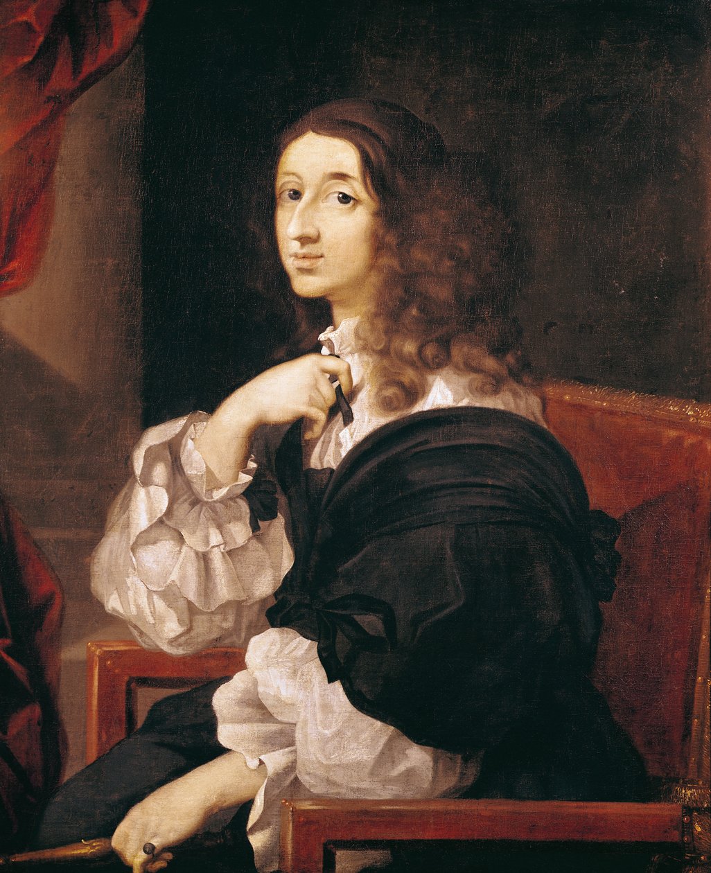 Königin Christina von Schweden (1626-89) von Sébastien Bourdon