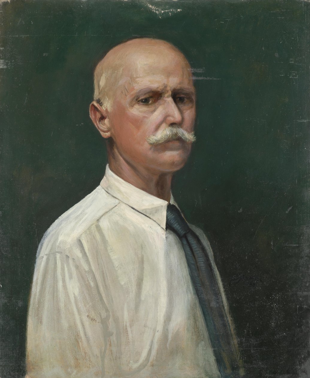 Selbstbildnis von Serafin Maurer