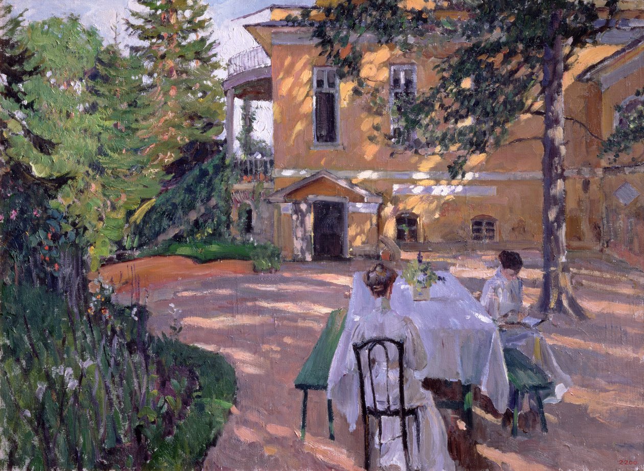 Im Sommer, 1909 von Sergei Arsenevich Vinogradov