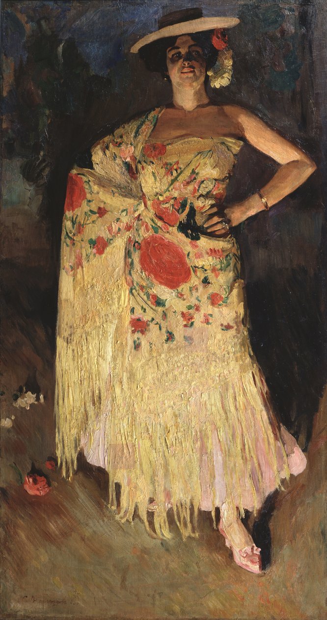 Eine Tänzerin, 1903 von Sergei Arsenevich Vinogradov