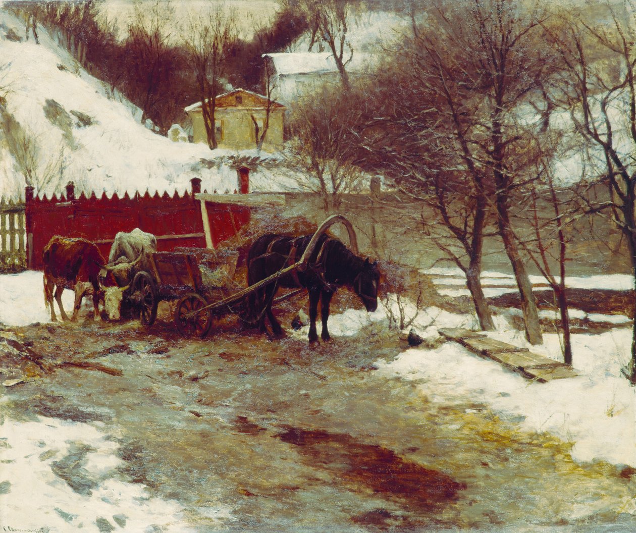 Früher Frühling von Sergei Ivanovich Svetoslavsky