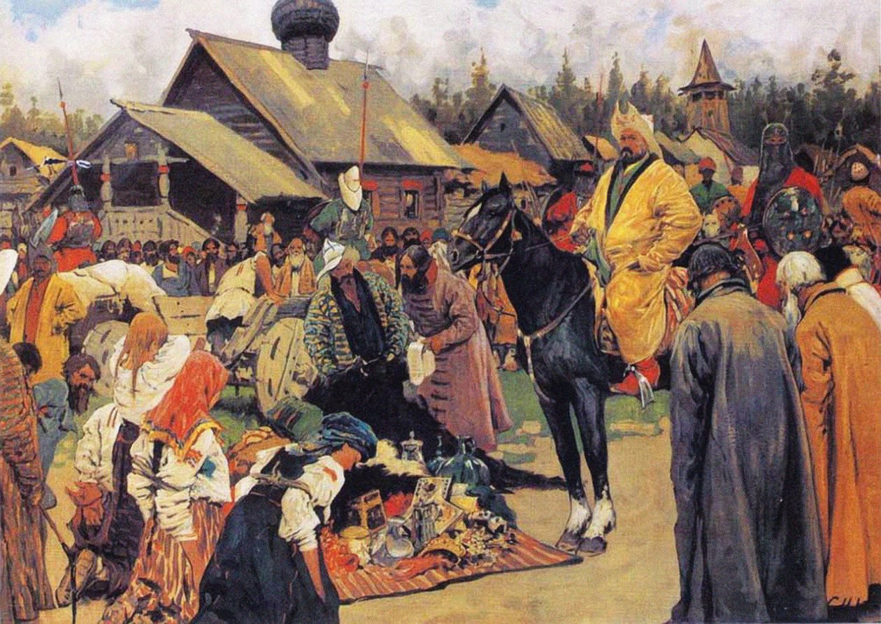 Die Baskaks, 1909 von Sergej Vasilevic Ivanov