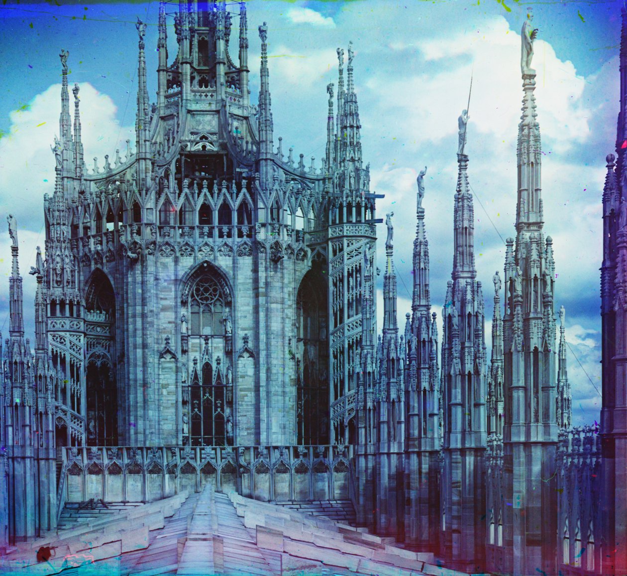 Mailänder Dom, 1905-1915 von Sergey Prokudin Gorsky