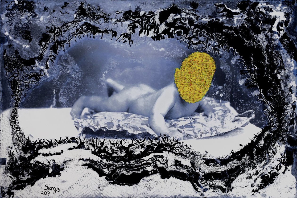 erste Haltung, 2019 von Sergis Adamos