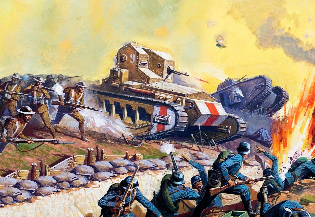 Panzer an der Westfront von Severino Baraldi
