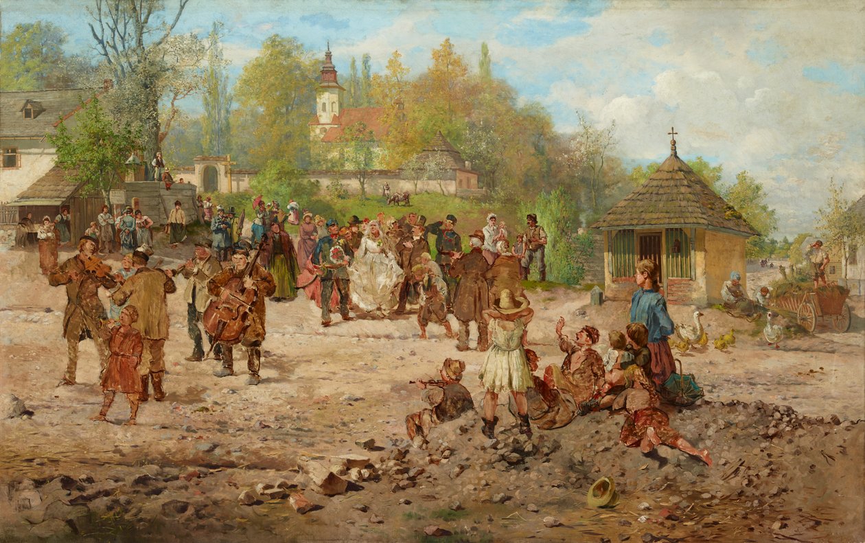 Hochzeit in Salwator von Seweryn Bieszczad