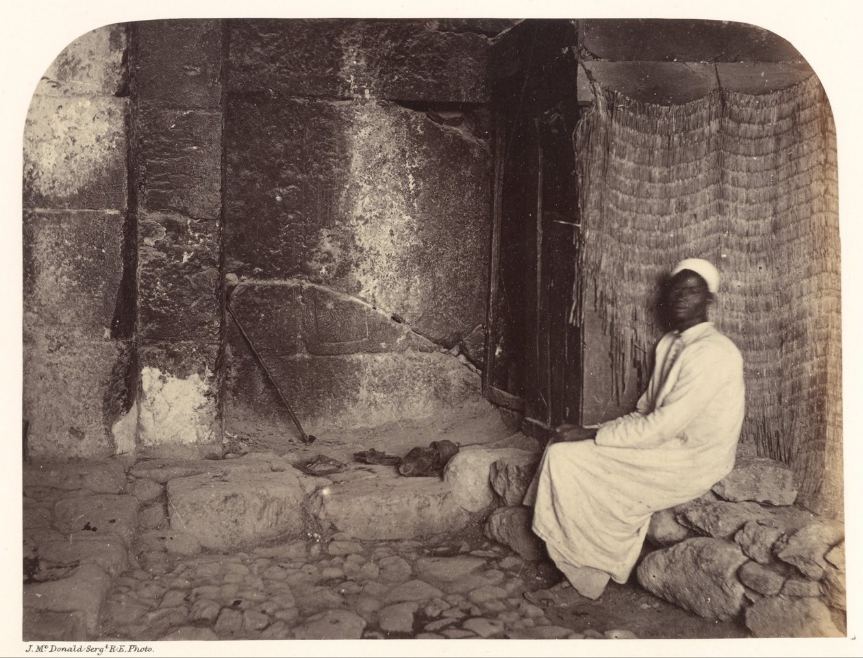 Antikes Tor am Damaskustor von Sgt. James M. McDonald