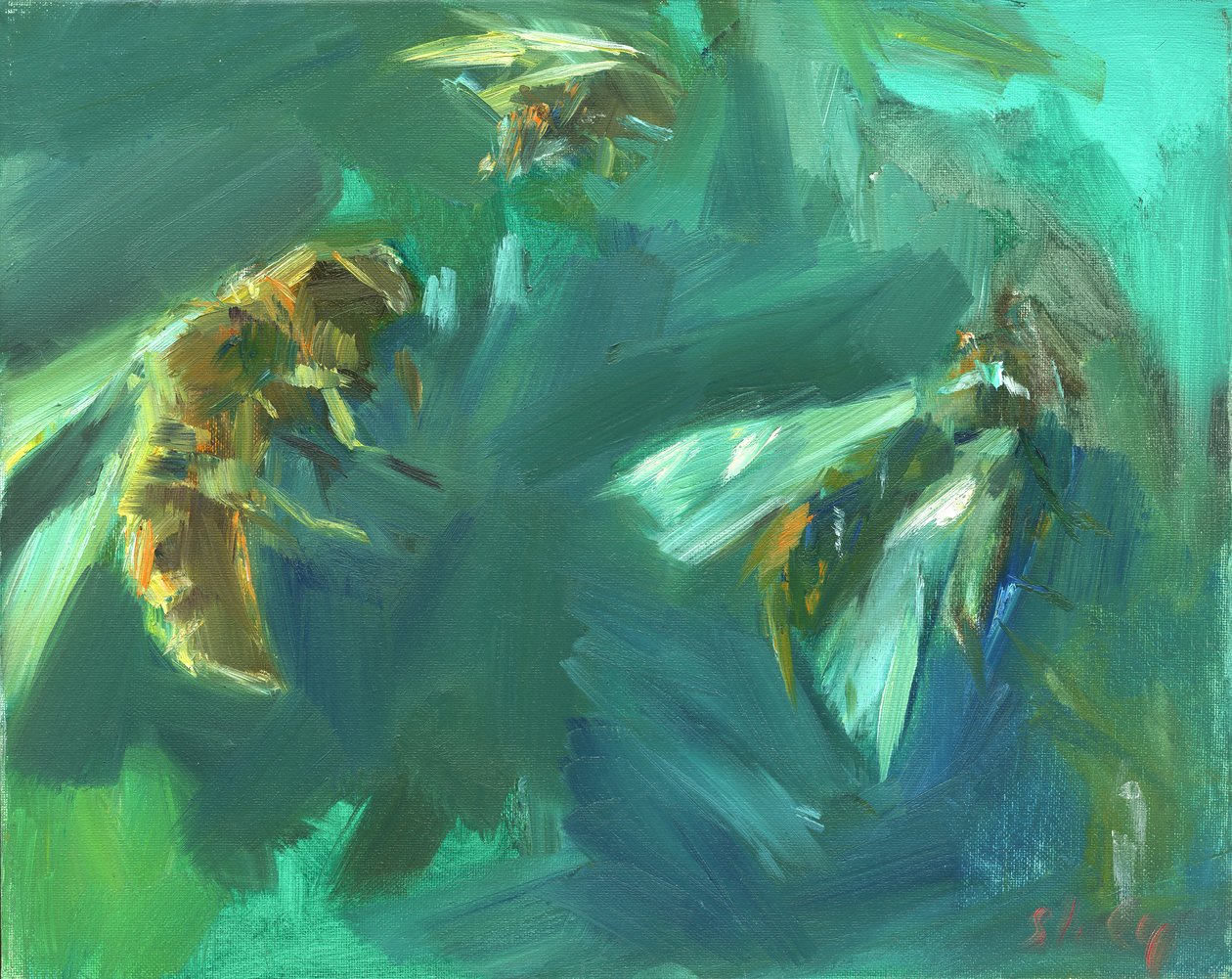 Biene 2, 2024 von Shaun Carey