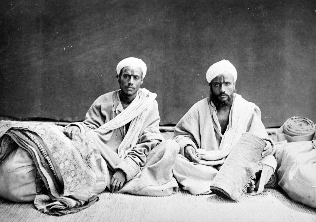 Tuchhändler, ca. 1863 von Shepherd and Robertson