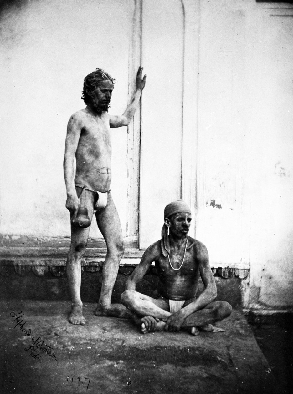 Fakire, ca. 1862 von Shepherd and Robertson
