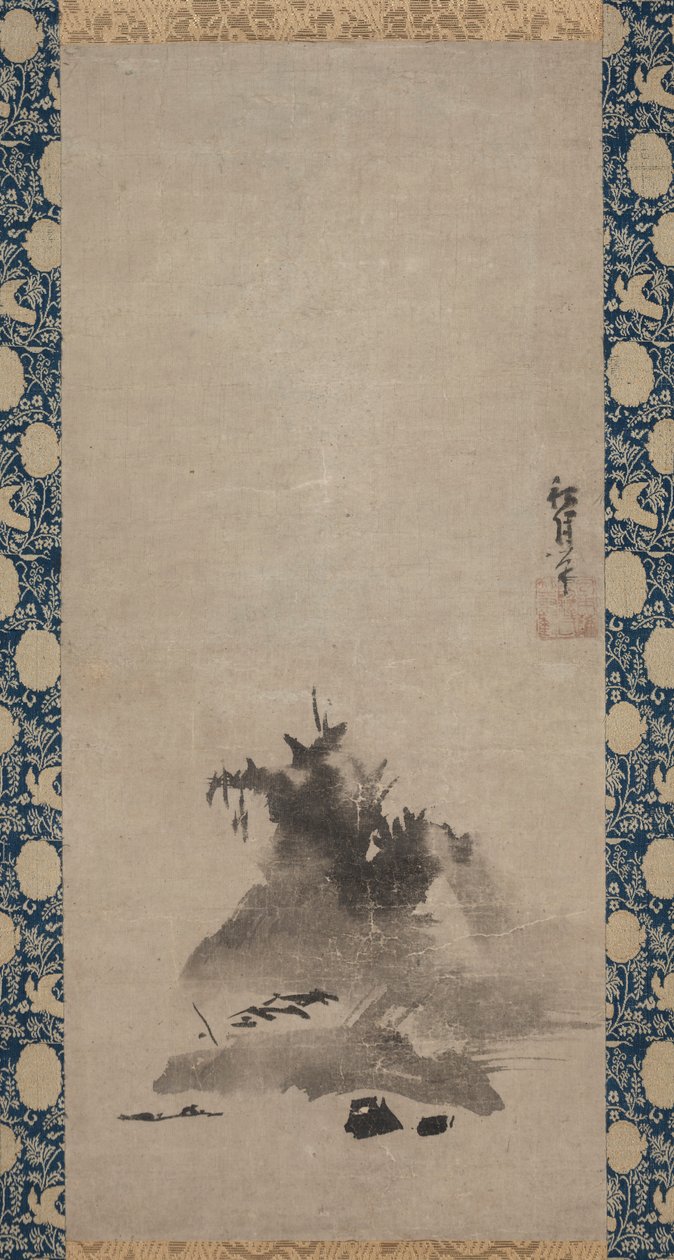 Haboku Flung-Tusche Landschaft von Shugetsu Tokan