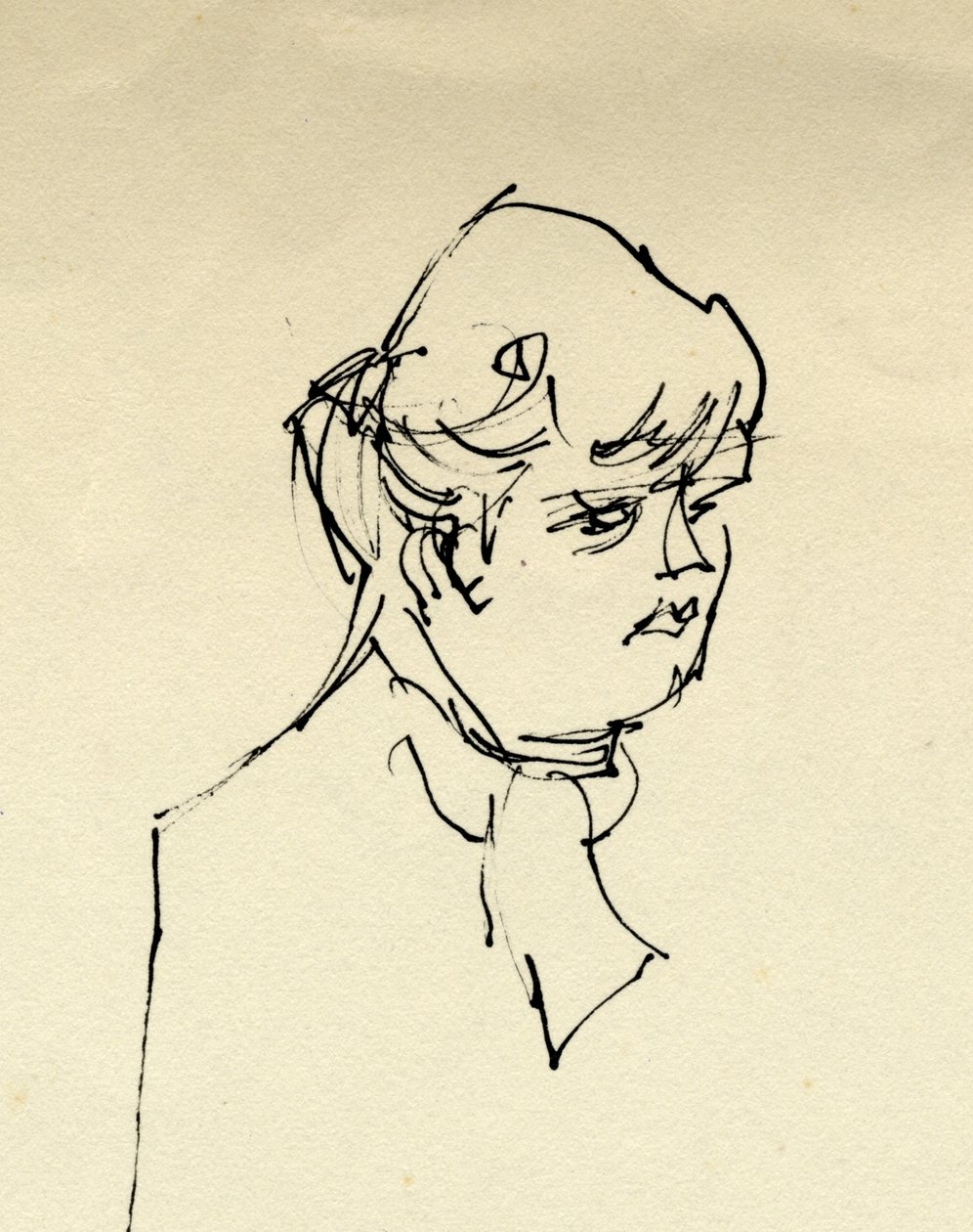 Kopf einer Frau, 1953 von Shirley Markham