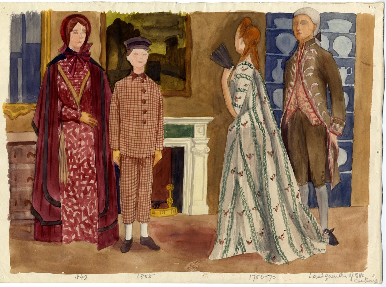 Historische Kostüme, 1951 von Shirley Markham