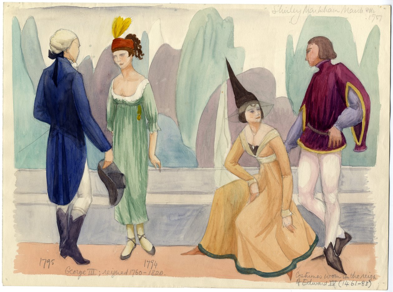 Historisches Kostüm, 1951 von Shirley Markham