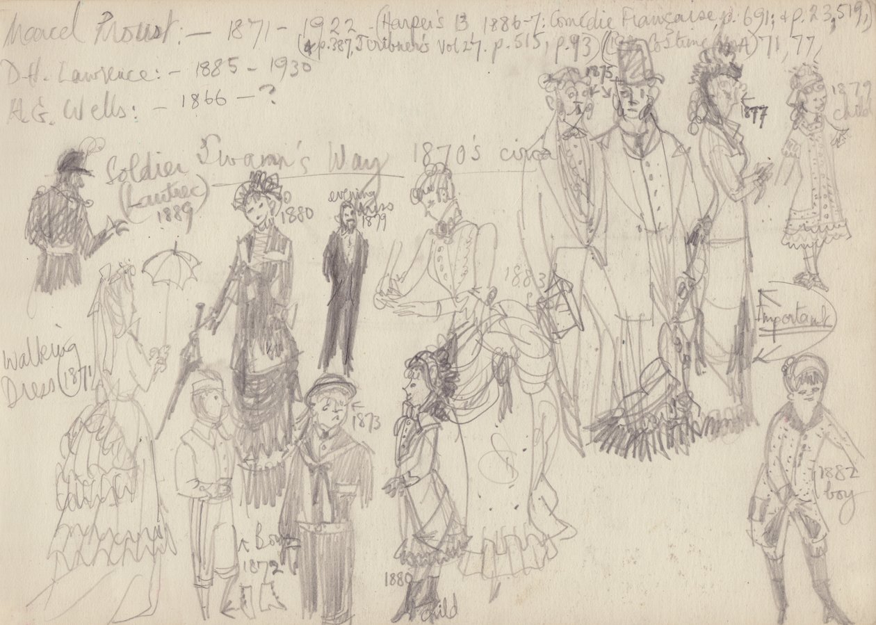 Historisches Kostüm, ca. 1950 von Shirley Markham