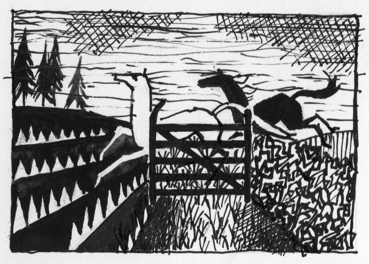 Pferde, 1951 von Shirley Markham