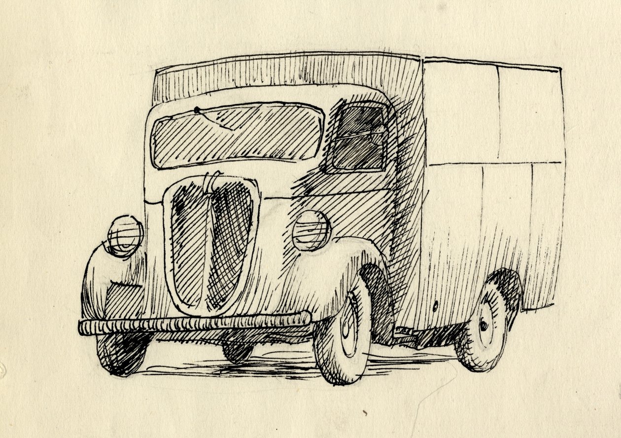 Lkw, 1951 von Shirley Markham