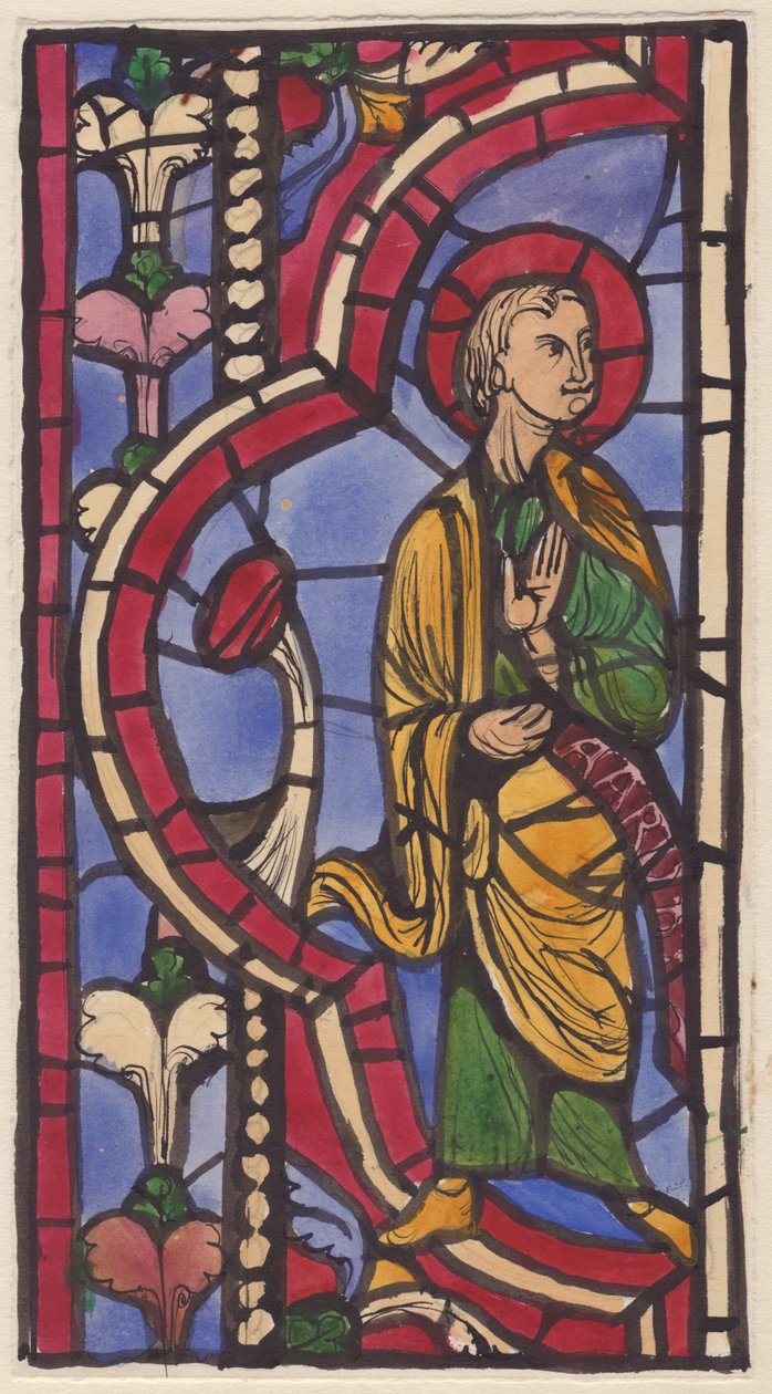 Buntglasfenster, 1951 von Shirley Markham