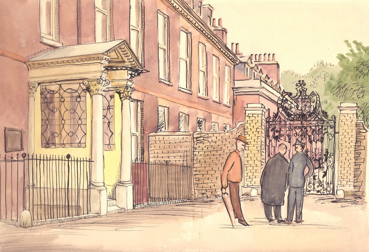 Staatsgemächer, Kensington Palace, London, ca. 1950 von Shirley Markham