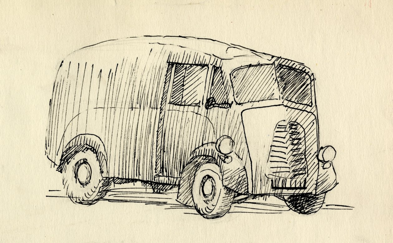 Lieferwagen, 1951 von Shirley Markham