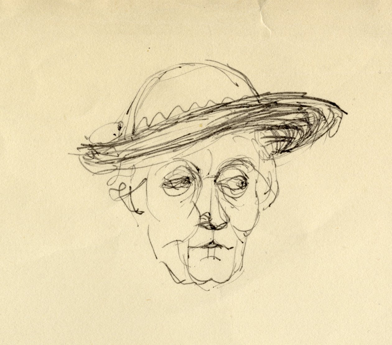 Frau mit Hut von Shirley Markham