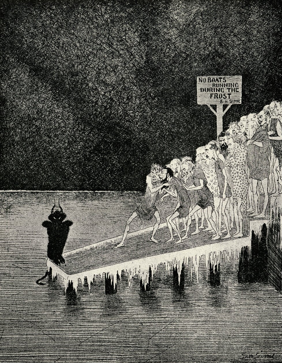 Die Ufer des Styx von Sidney Herbert Sime