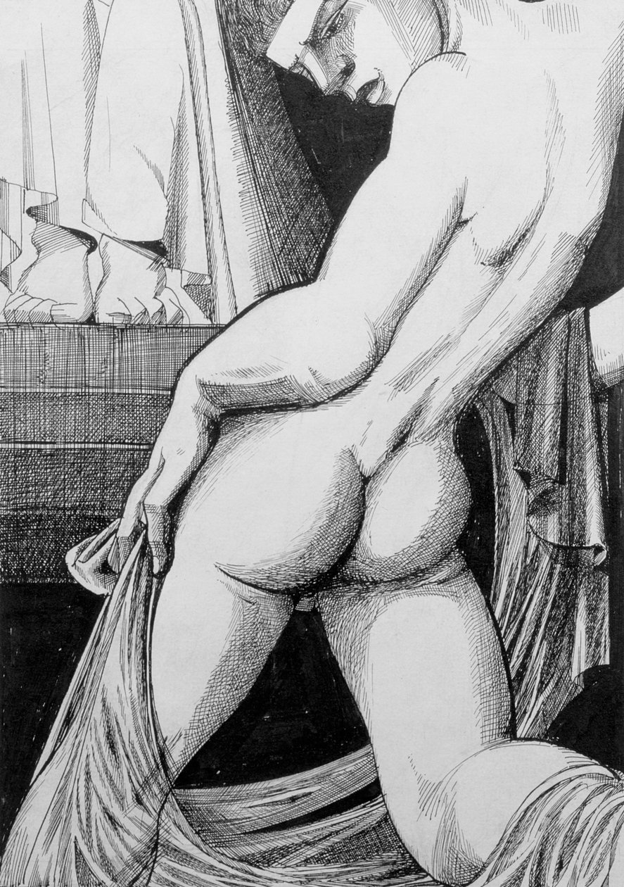 Ganymed vor Zeus, 1923 von Sidney Hunt
