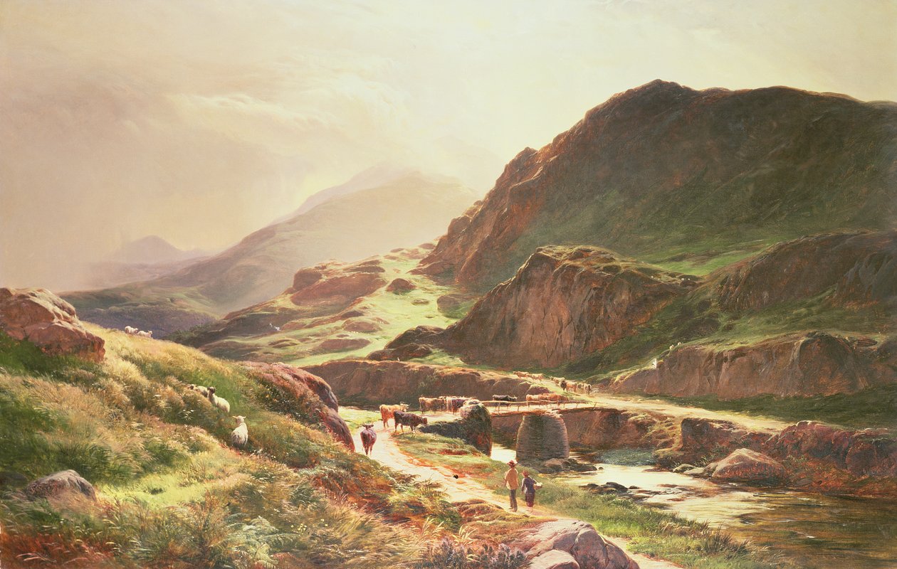 Hochlandszene von Sidney Richard Percy