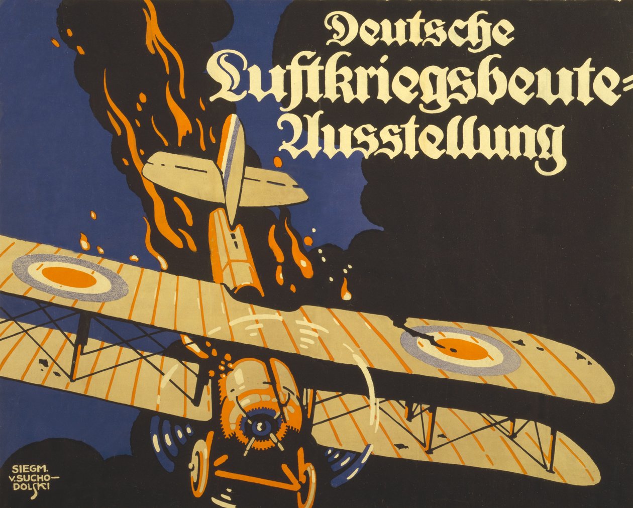 Deutsche Luftkriegsbeute Ausstellung von Siegmund von Suchodolski