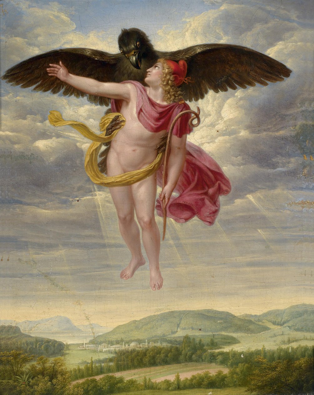 Die Entführung des Ganymed von Sigmund Ferdinand Ritter von Perger